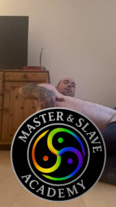 Me with my tiny cock exposed sucking cock